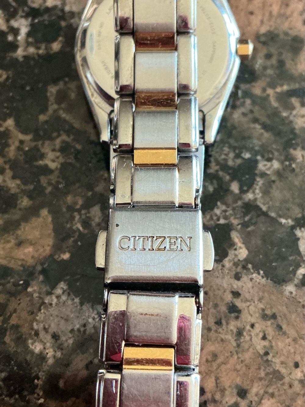 Citizen Eco-Drive Two-Tone Vintage Women's Watch with Mother-of-Pearl Dial - Picture 3 of 5